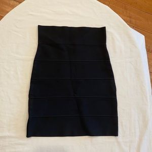 BCBGMaxAzria mini bandage skirt